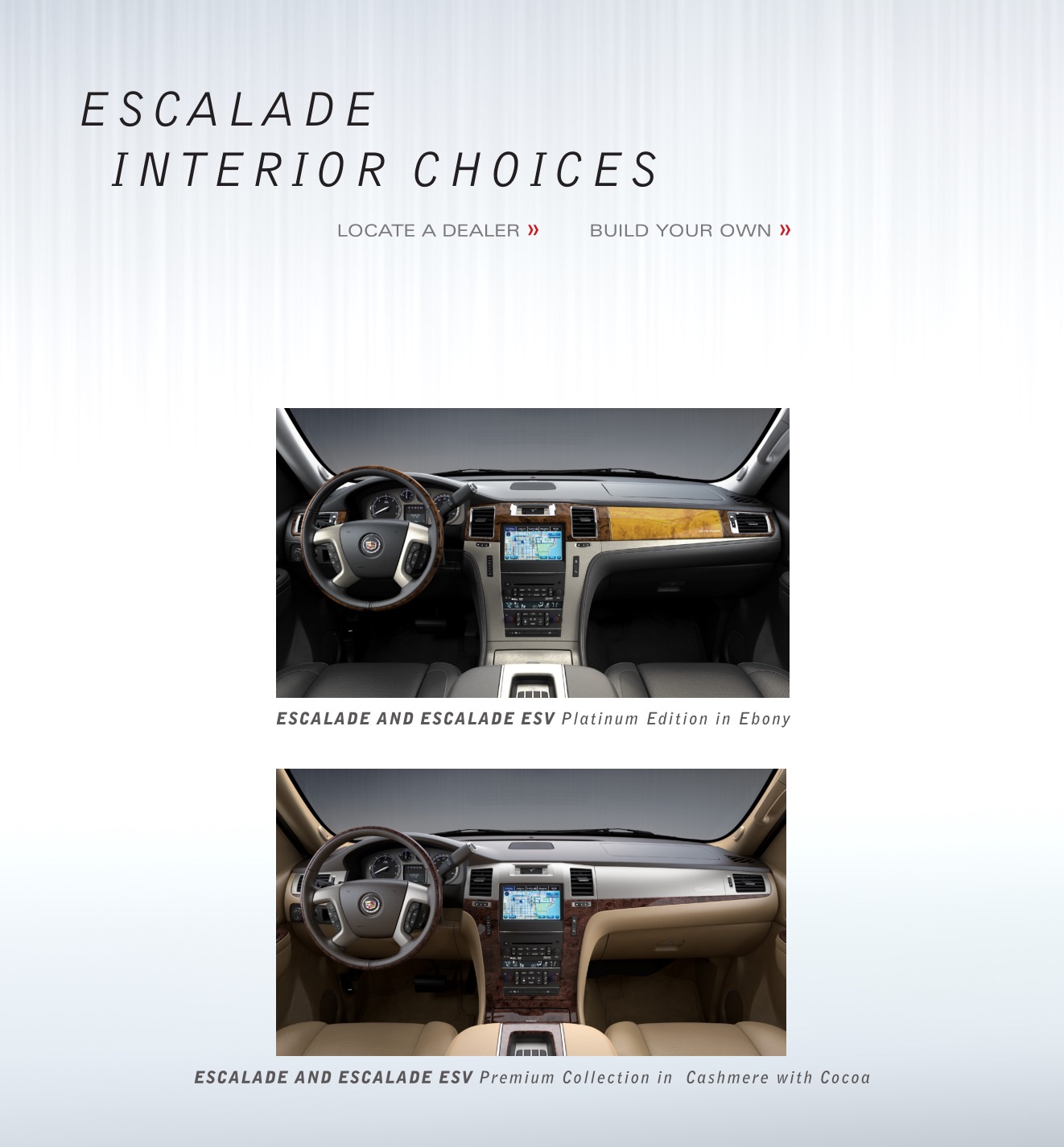 2012 Cadillac Escalade Brochure Page 54